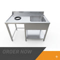 طاولة استلام وغسيل متكاملة (Entry Table)