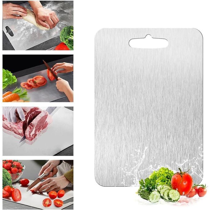Stainless steel cutting board  لوح تقطيع من الاستالس ستيل