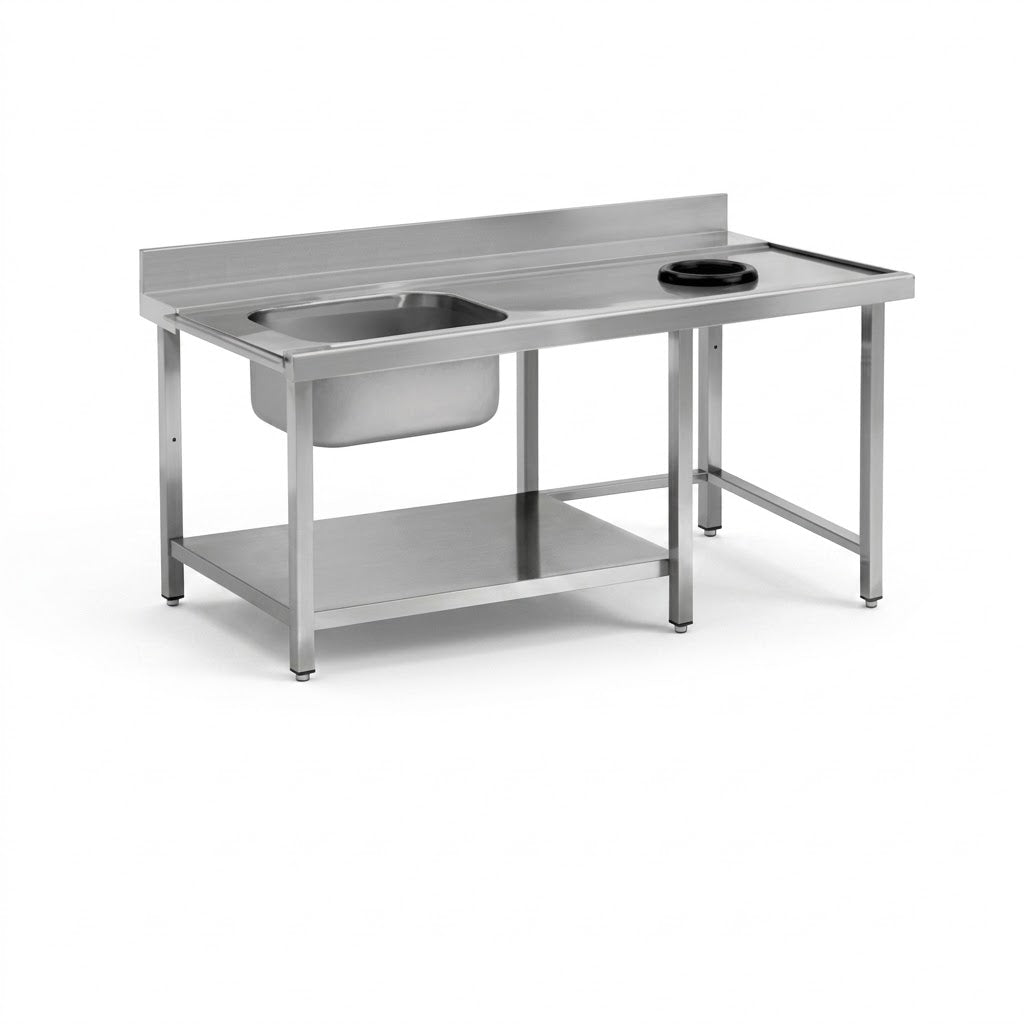 طاولة غسيل وتحضير متكاملة (Pre-Wash Table)