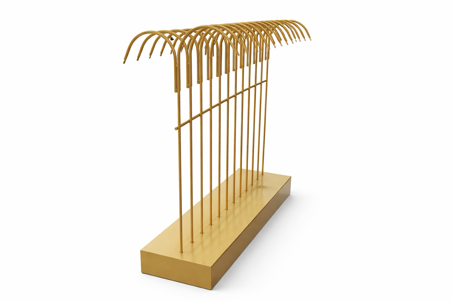 استاند عرض ملابس معدني مودرن للمحلات والبوتيكات – تصميم أنيق وعملي